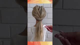 The most popular wedding hairstyle Volume curly low bun quick technique [upl. by Ennairda800]