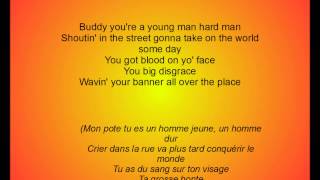 We Will Rock You  Queen Lyrics en Anglais et en Français [upl. by Hanyaz]