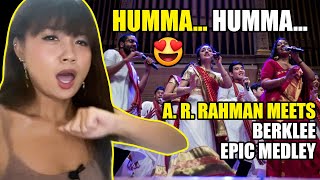 A R Rahman Meets Berklee  Epic Medley Reaction [upl. by Todd]