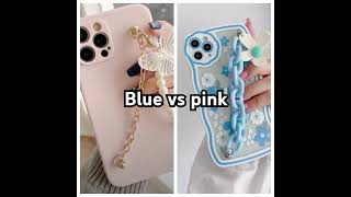 Blue vs pinkcolourchallenge🥵✅️trending trendingshorts colourchallenge youtubeshorts princess [upl. by Oicnedif]