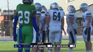 West Clermont vs Winton Woods High School Football  September 1 2023 [upl. by Irihs]