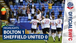 HIGHLIGHTS  Bolton 10 Sheffield United [upl. by Zoara526]