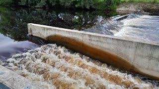 Lobwood Weir Fish Pass River Wharfe [upl. by Viviyan537]