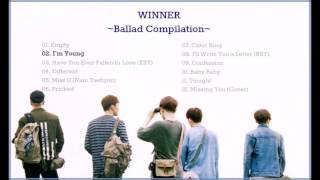 WINNER  Ballad Songs Compilation [upl. by Anavrin260]