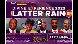 DIVINE EXPERIENCE 2023  LATTER RAIN  DAY 4  THANKSGIVING SERVICE [upl. by Micaela596]