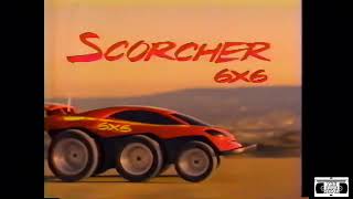 1993 Tyco RC Scorcher 6x6 Commercial  AI Upscaled [upl. by Dduj]