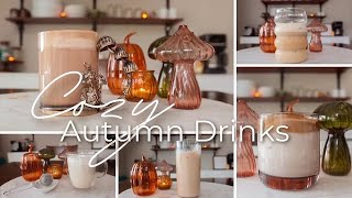 5 Cozy Autumn Drinks  london fog pumpkin chai nutella latte amp more [upl. by Cherise236]