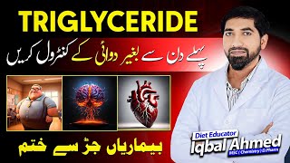 Triglyceride Kam Karne Ke Upay  How To Lower Triglycerides Naturally [upl. by Dorri]