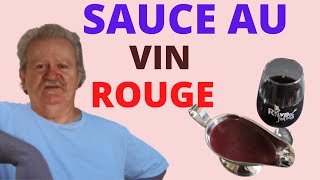 sauce avec vin rouge [upl. by Omora]