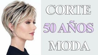 55 CORTE DE CABELLO PARA MUJER DE 50 AÑOS Y MAS  CORTE DE PELO CORTO DE MODA [upl. by Winzler]