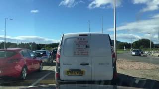 A9 Road Falkirk to Scrabster Harbour entire length time lapse [upl. by Christina]