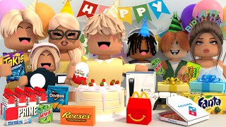 COUSIN DENVERS 16TH BIRTHDAY PARTY HE HATED HIS PARTY MOODY TEEN VOICE Roblox Bloxburg Roleplay [upl. by Airrehs338]