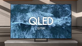 QLED  Q70A Official Introduction  Samsung [upl. by Nahtnoj946]