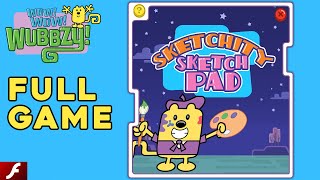 Wow Wow Wubbzy™ Sketchity Sketch Pad Flash  Nick Jr Games [upl. by Imorej]