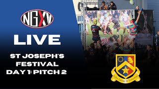 LIVE RUGBY ST JOSEPHS COLLEGE NATIONAL SCHOOLS RUGBY FESTIVAL 2022  PITCH 2 DAY 1 [upl. by Drehcir]