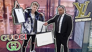 6000 BIGGEST MALL IN AMERICA GUCCI AND LOUIS VUITTON SHOPPING SPREE [upl. by Varney]