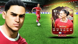 87 CENTURIONS DARWIN NUNEZ SBC PLAYER REVIEW  FC 25 ULTIMATE TEAM [upl. by Lynus]