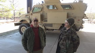 M1224 MaxxPro MRAP ShowandTell with Army Vet JB [upl. by Denison881]