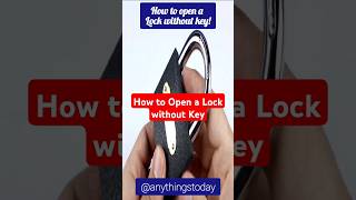 How to Open a Lock without key ytshorts dailyhacks diy viralshorts [upl. by Mose]