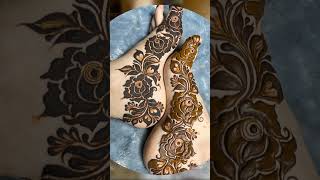 New simple pair ki mehndi Pairon ki mehndi Dulhan pairon ki mehandi shortmehendi shortvedio yt [upl. by Antonio]