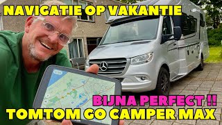 NAVIGEREN MET DE CARAVAN OF CAMPER MET DE TOMTOM CAMPER GO MAX  DWVLOGT 281 [upl. by Aleakcim]