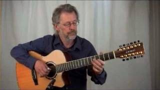 Nowhere Man by The Beatles  Ulli Boegershausen  12 String Guitar [upl. by Jarad781]