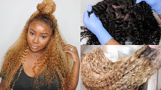 Black To Blonde  How To Dye Dark Hair Blonde  DYHAIR777 [upl. by Victor]