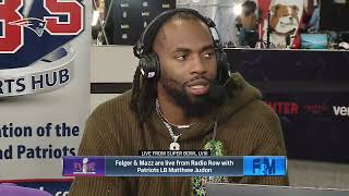 Matthew Judon Talks Injury Recovery amp New Defensive Scheme  Felger amp Mazz [upl. by Suoirtemed]