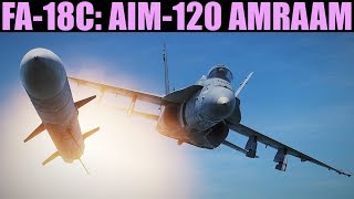 FA18C Hornet Aim120 AMRAAM VISUALSTTTWS Tutorial  DCS WORLD [upl. by Nomaj]