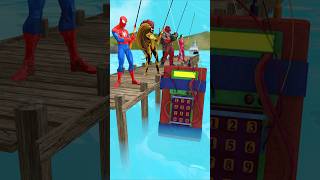 Spiderman challenge fishing vs Venom Joker gta gtav spiderman funnyvideo homemaranha [upl. by Davenport]