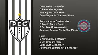 Hino do Paranaíba Esporte Clube  MG   OFICIAL [upl. by Adeuga]