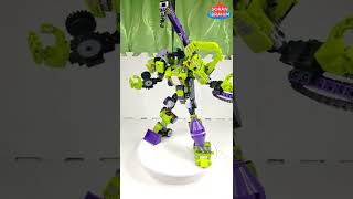 Short Devastator 6 Combine  ⚡️ Transformers Unboxing amp Assembly Speed Build Lego Brick Sembo Block [upl. by Llednahs329]