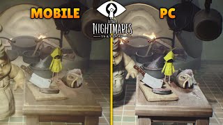 Little Nightmares PC vs Mobile Graphics Comparison  SidebySide Gameplay Comparison [upl. by Eednim]