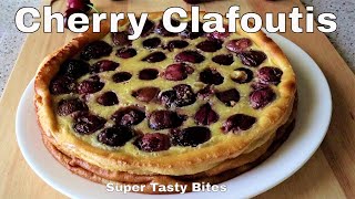 How to Make Cherry Clafoutis  Baked French Desserts [upl. by Machos952]