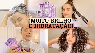 VLOG Rotina capilar completa com Elséve Hidra Hialurônico  meu fim de semana ✨ [upl. by Girard]