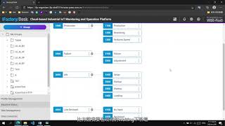 iFactoryEnablerRule mapping amp Machine Status amp Profile 操作說明 [upl. by Eiramnna]