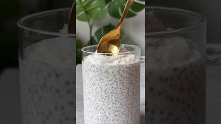 coconut raffaello chia puddingrecipe food trending cooking new viralshort video music [upl. by Dolhenty]