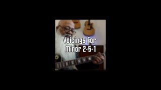 Minor 251 chord voicings guitarbaba minorchords [upl. by Sydelle384]