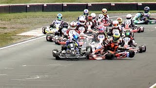 INCREDIBLE Kart race hits 250k views Super 1 2018 Rd 9 PFI Jnr TKM Final [upl. by Nette]