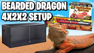 Bearded Dragon Setup 120 Gallon [upl. by Aniral]