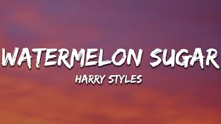 Harry Styles  Watermelon Sugar Lyrics [upl. by Mortensen241]