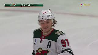 Brock Faber Assist on Kirill Kaprizov Goal vs Chicago Blackhawks  April 7th 2024 [upl. by Ariamoy521]