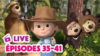 🔴 EN DIRECT 🐻👱🏻‍♀️ Masha et Miсhka ✨Regardez les épisodes 35 à 41  👱‍♀️🚂 Masha and the Bear [upl. by Pedro414]