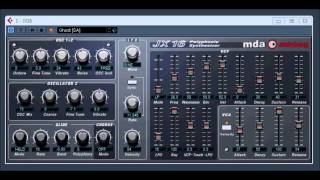 JX16 Polyphonic Synthesizer by Maxim Digital Audio  Steinberg [upl. by Brady719]