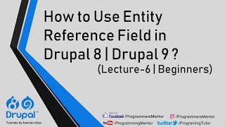 How to Use Entity Reference Fields in Drupal 8  Drupal 9  UrduHindi Lecture6  Beginners [upl. by Asiluy]