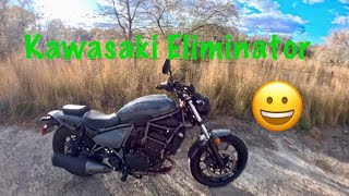 Kawasaki Eliminator ride and motovlog [upl. by Harmony]