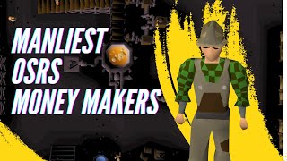 Top 5 MANLIEST Money Makers in OSRS [upl. by Carlye]