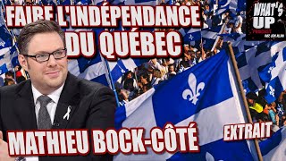 Possible EXTINCTION des QUÉBÉCOIS  Mathieu BockCôté  Whats Up Podcast Extrait [upl. by Ahsimit]