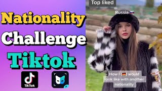 How would I look in Different Nationalities  Tiktok Nationality challenge  Face Play App [upl. by Yenolem]