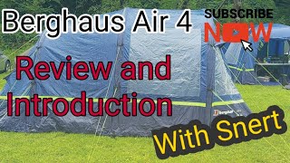 Berghaus Air 4 tent review introduction [upl. by Neitsirhc734]